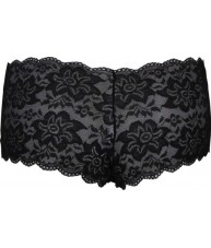 Black Shorties Floral Stretch Lace 