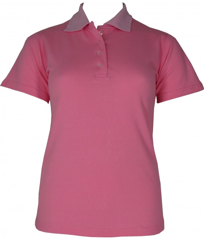 light pink polo shirt womens
