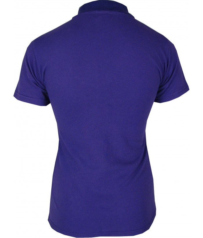 Women's Purple Polo Shirt | Discreet Tiger