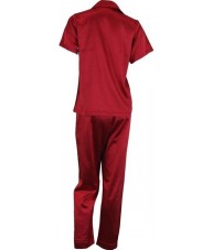 Red Satin Pyjamas Spring / Autumn 