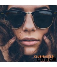 Black Clubmasters Unisex Sunglasses by Chach
